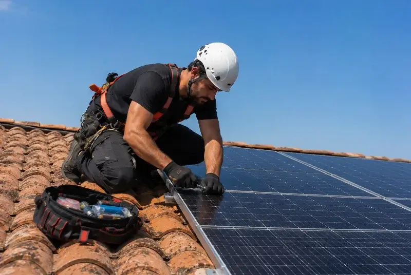 Maintenance et monitoring de panneaux solaires à Boisset-et-Gaujac