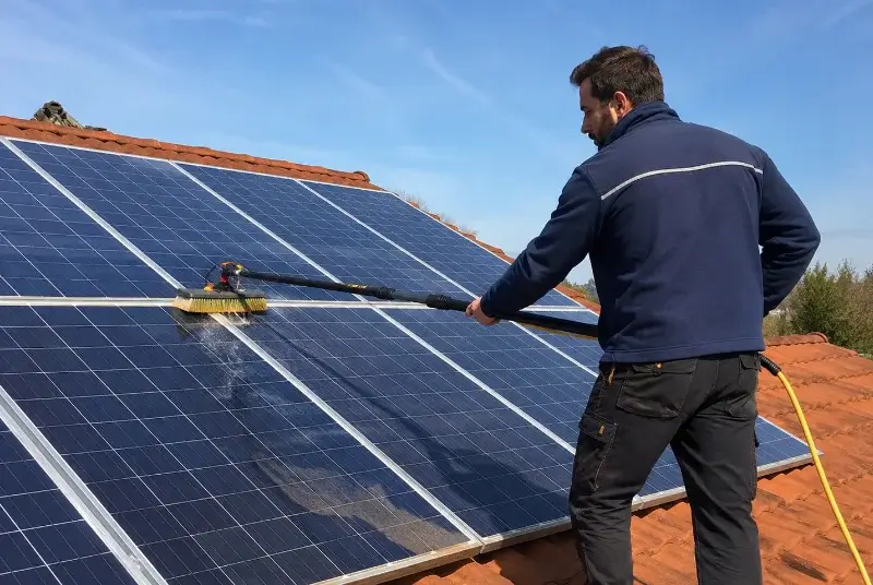 Nettoyage et entretien de panneaux solaires à Boisset-et-Gaujac